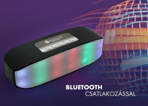 Wireless Bluetooth Világítós hangszóró
