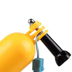 Vízben úszó akciókamera markolat, GoPro/DJIAction/Insta360 kompatibilis