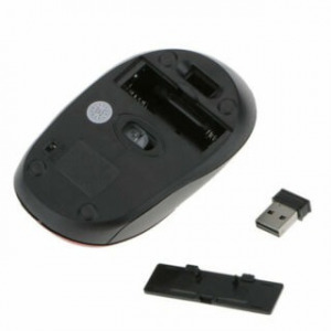 2.4GHz szürke laptop+computer vezeték nélküli optikai egér