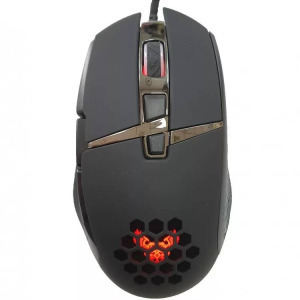 Vezetékes Gaming egér GM82, 6000dpi, RGB világítás, fekete