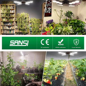 Növénynevelő lámpa, Sansi 60W B E27 meleg fehér fényű