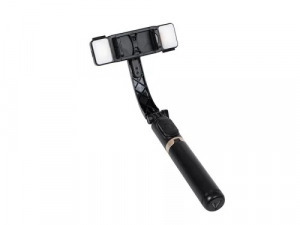 Gimbal kihúzható képstabilizátor két független lámpával és összecsukható lábakkal