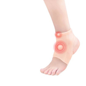 Szilikon, mágneses bokavédő - MS-357