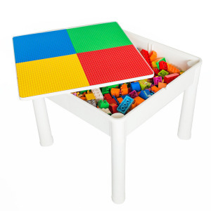 Buildmaster kreatív asztal gyerekeknek építőkockákkal