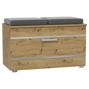 Shannan Opal cipősszekrény, 85x45x35 cm, tölgy