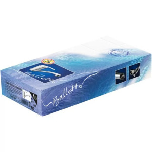 Balletto mosogató-mosdó csaptelep, 35mm kerámia betét, álló, egykaros, fényes, 18 cm hosszú