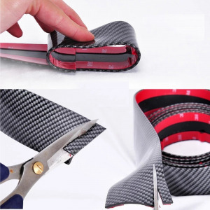 Küszöbvédő matrica autóra piros