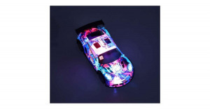 RC sportkocsi kék piros