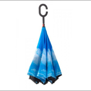 Fordított esernyő - felhő mintával - MS-275