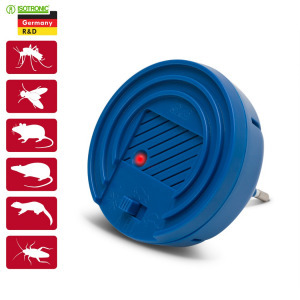 Kártevő és rovarriasztó variálható frekvenciával