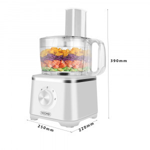 Hoomei multifunkcionális robotgép 600W - aprító, keverő, szeletelő, daráló (HM-6162)