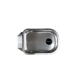 INOX, rozsdamentes acél ipari húsdaráló, 2500W, 230kg/óra