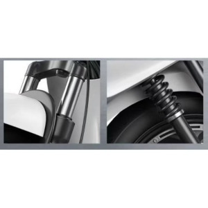 Golden Eagle Pro kétszemélyes robogó fekete 350W 50-70km, 20 Ah