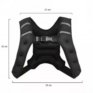 10 kg-os súlymellény edzéshez, futáshoz