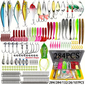 284db-os horgászcsali készlet