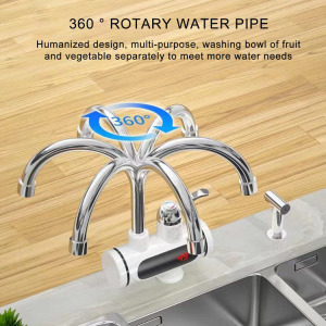 1+1 elektromos vízmelegítő alsó bekötésű csaptelep