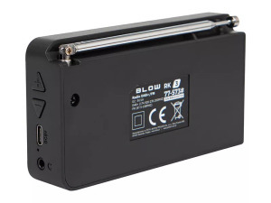 Blow Digitális rádió RK4 - LCD Kijelző, beépített akkumulátor, bluetooth