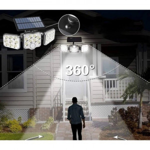 Worth Air mozgásérzékelős, falra szerelhető kültéri szolár lámpa