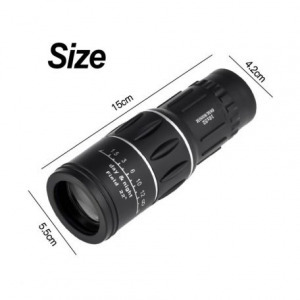 Excitat Monokuláris zoom távcső, kettős fókusz, 16x52, BAK4, vízálló