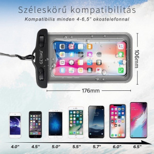 Vízálló telefontok, vízhatlan telefontok kék