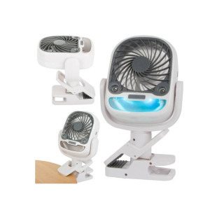 Arctic Cool Clamp 2az1-ben asztali ventilátor/párásító