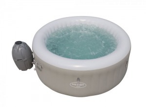 TAHITI Airjet masszázsmedence puhafalú 180x66 cm