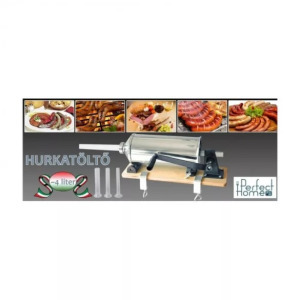 Kolbász, hurkatöltő -fekvő 4 literes (Perfect Home)