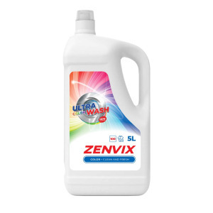 Zenvix 3x5 liter Color gél, folyékony mosószer