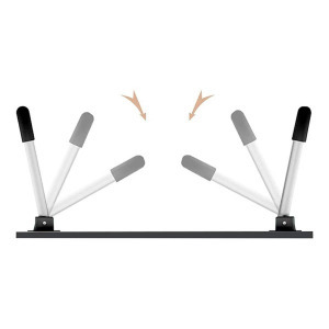 Összecsukható laptop asztal - csúszásmentes talpakkal