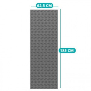 Csúszásgátlós jógatörölköző ajándék táskával-szürke