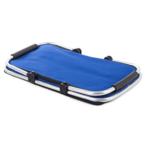 Piknik kosár thermóval - kék