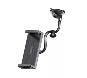Autós mobiltelefon, tablet és GPS tartó, tapadókorongos, szélvédő/műszerfal