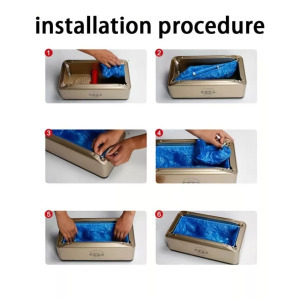 100db kék eldobható cipővédő