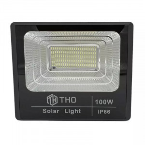 Nagy teljesítményű, akkus, falra szerelhető LED reflektor, 100W