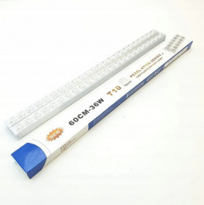 1+1 T10 LED fénycső, Pearl Stick Series - 60 cm, 36 W