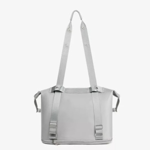 Összehajtható, bővíthető hátizsák, vízálló hátizsák szürke