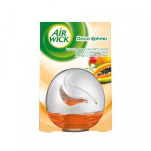 Air Wick Deco Sphere légfrissítő gömb - trópusi mangó zöld citrom 75ml