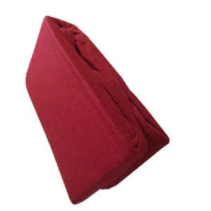 Sofy pamut gumis lepedő, 100x200 cm - bordó színben - MS-555