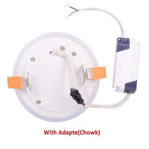 Kör alakú LED panel - kék-fehér - 6500 K 9W