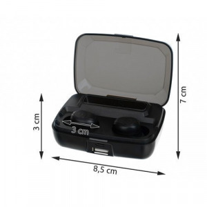 Monster9 bluetooth fülhallgató+powerbank töltőegység