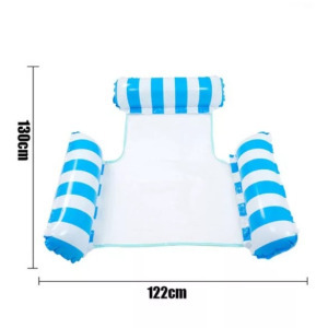 Felfújható strandfotel, sötétkék