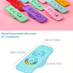 Egyensúlytábla, egyszemélyes libikóka kék - műanyag