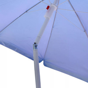 Kerti és strand napernyő - összecsukható, UV szűrős, 150 cm, kék