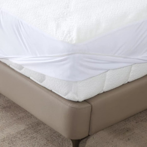 Matracvédő 90x200 cm gumis bambuszszálas vízálló