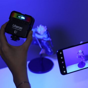 Állványra erősíthető fotós rgb led lámpa