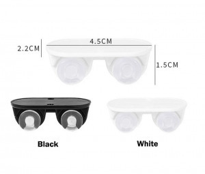 Görgős kerék szett tárolódobozhoz - fekete