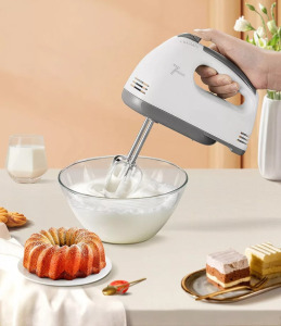 Nirva kézi elektromos habverő, mixer - 7 sebességes, 260W