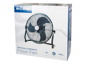 Nagy teljesítményű padló ventilátor 18