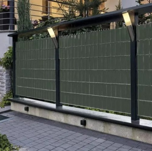 Belátásgátló kerítésszalag, 19cmx35m 450g/m2 zöld 23699