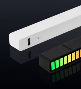 Alphaone zenére változó led kijelző